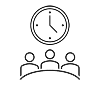 People Wasting Time Icon