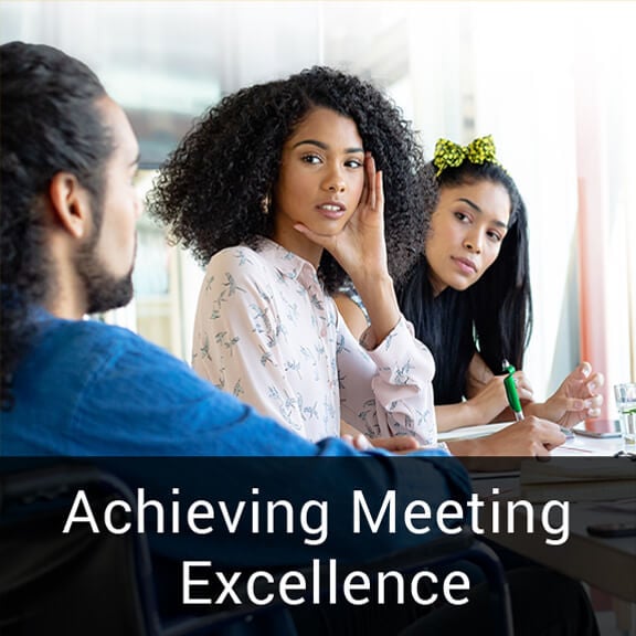Gives people the invaluable skills and confidence to plan and lead highly productive meetings.