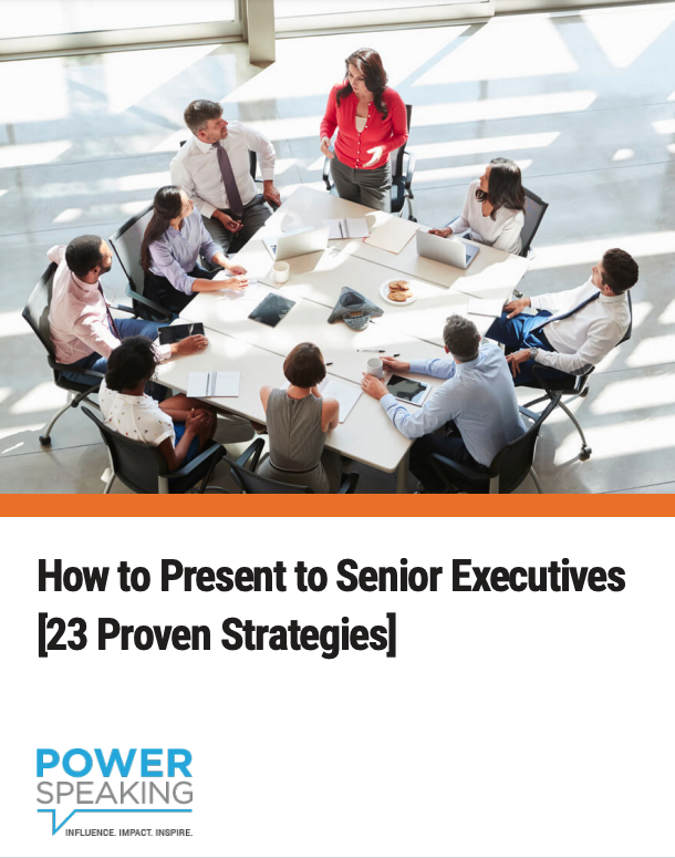 We reveal our all-time favorite, concrete tips for presenting to senior decision makers.