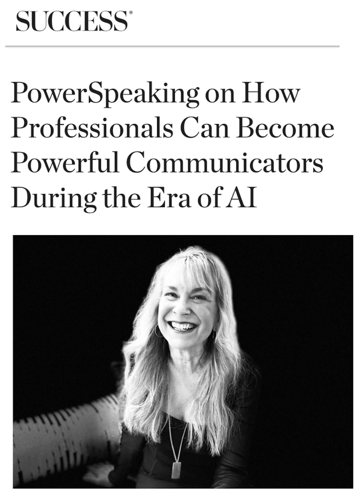 Highlighting our human-centered approach to public speaking, presentations, storytelling, and making smart use of AI.
